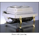Legion A2G608E Tabletop Chafer Oblong Can Fuel Stainless Steel Traditional Hardware 2 Gallon