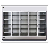 Kool-It KGV-FD-150S-6 Self Contained Glass Door Wall Case 150