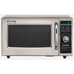 Sharp R-21LCFS Commercial Microwave 1000W, 120V
