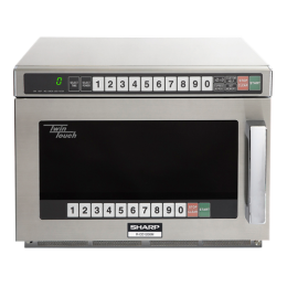 Sharp R-CD1200M TwinTouch Heavy Duty Microwave Oven 1200 Watts
