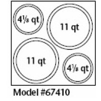 Nemco 67410 Adapter Plate for Mini Steamtable
