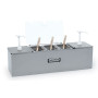 Nemco 88100-CB-1 2-Pan Condiment Bar with 2 Pumps