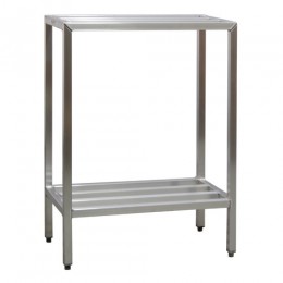 New Age 1024 All Welded HD Shelving Two Shelf 20inD x 48inH x 72inL