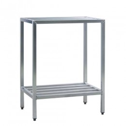 New Age 1025 All Welded HD Shelving Two Shelf 24inD x 48inH x 36inL