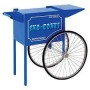 Paragon 3050010 Medium Blue Snow Cone Cart No Decal