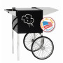 Paragon 3080020 Contempo Black 4oz Popcorn Cart