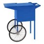Paragon 3080030 Small Blue Snow Cone Cart  No Decal