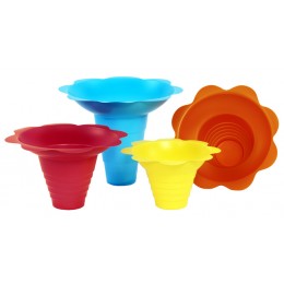 Paragon 6504 Flower Drip Tray Cups Multicolor 12oz 100/CS