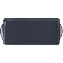 Reston Lloyd 06110 Tidbit Melamine Tray - Charcoal