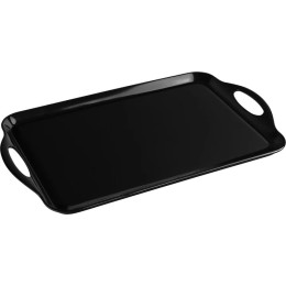 Reston Lloyd 07100 Rectangular Melamine Tray - Black