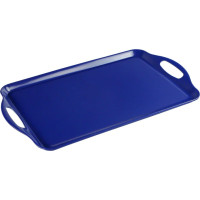 Reston Lloyd 07705 Rectangular Melamine Tray - Indigo