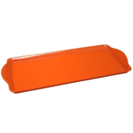Reston Lloyd 06500 Tidbit Melamine Tray - Orange