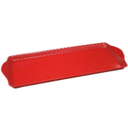 Reston Lloyd 06600 Tidbit Melamine Tray - Red