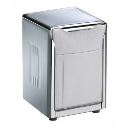 Table Top Napkin Dispenser Low Fold Stainless Steel