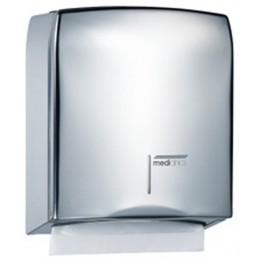 Saniflow DT106C Bright Finish Stainless Steel Paper Towel Dispenser 