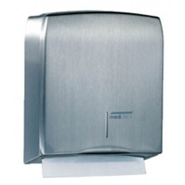 Saniflow DT106CS Stainless Steel Satin Finish Paper Towel Dispenser