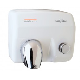 Saniflow E88-UL Push-Button Hand Dryer White Porcelain