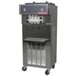 SaniServ 527 Floor Model Twist Soft Serve Ice Cream / Yogurt Machine with AccuFreeze Controls