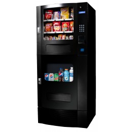 Seaga SM23B Snak Mart Automatic Snack & Drink Combo Vending Machine Black