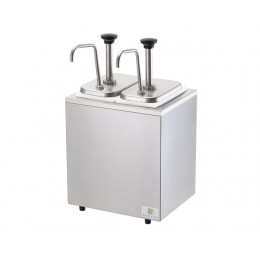 Server 82910 Non-Insulated Rail w/ 2 Stainless Steel Pumps