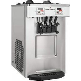Spaceman 6235-C Soft Serve Counter Machine 2 Hoppers