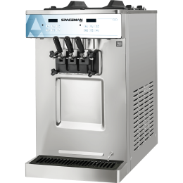 Spaceman 6235-C Soft Serve Counter Machine 2 Hoppers