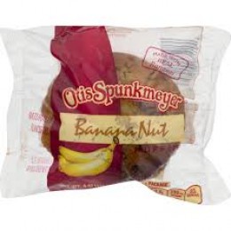 Otis Spunkmeyer 00105 Banana Nut Muffin 4oz 24 Total
