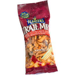 Planters Trail Mix Spicy Cajun Mix, 2 oz Each, 72 Bags Total