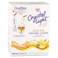 Crystal Light On the Go Iced Tea Mix, 4 Boxes of 30 Packets, 120 Total