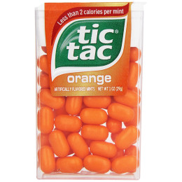 Tic Tac Mints Orange, 0.84 Oz. Each, 72 Total