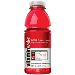 Vitamin Water Power C Dragonfruit, 20 oz Each, 12 Bottles Total