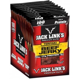 Jack Link's Beef Jerky Teriyaki Steak 0.8 oz Each Bag, 56 Bags Total