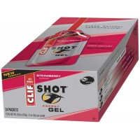 Clif Gel Shot Strawberry 1.2 oz Each Shot, 192 Shots Total