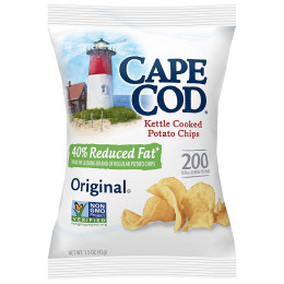 Cape Cod 112036 Reduced Fat Potato Chips 1.5oz Each 56 Total