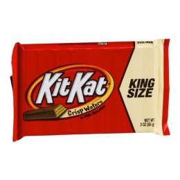 Kit Kat King Size, 3 oz Each, 3 Boxes of 24 Bars, 72 Total