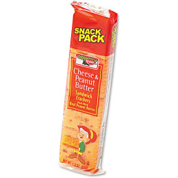 Keebler Cheese Crackers & Peanut Butter, 1.8 oz ea. 144 Total