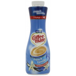 Coffee Mate French Vanilla Liquid Creamer Pump Bottle 625ml-3Bottles