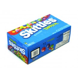Skittles Tropical, 2.17 oz Each, 10 Boxes of 36 Packs, 360 Total