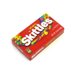Skittles Original Theater Box 3.5 oz Each Box, 12 Boxes Total