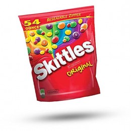 Skittles Original Stand Up Bag, 54 oz Each, 12 Bags Total