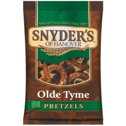 Snyder's Old Tyme Pretzels, 2.25 oz Each, 48 Bags Total