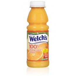 Welch's 100% Orange Juice, 16 oz Each, 12 Bottles Total