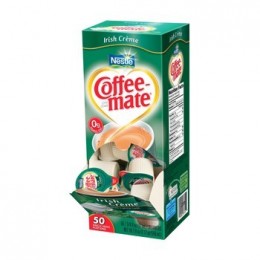 Coffee Mate Irish Cream Liquid Creamer .38oz ea 4 box of 50 Creamers