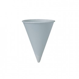 Solo 42BR-2050 4.25 oz Treated Paper Cone Cup, 5000 Cups Total