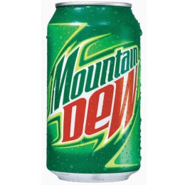 Mountain Dew, 12 oz Each, 24 Cans Total