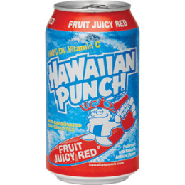 Hawaiian Punch Fruit Juicy Red, 12 oz Each, 24 Total