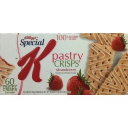 Kellogg's Special K Strawberry Pastry Crisps, .88 oz ea. 81 Total