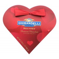 Ghirardelli Valentine's Chocolate Squares, 3.78 oz Each, 12 Total