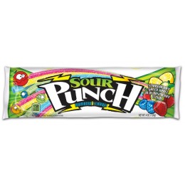 Sour Punch Straws Rainbow, 4.5 oz Each, 24 Total