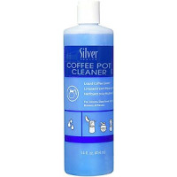 Urnex 15633 Silver Source Liquid Coffee Pot Cleaner, 14 Oz., 12 Bottles Total